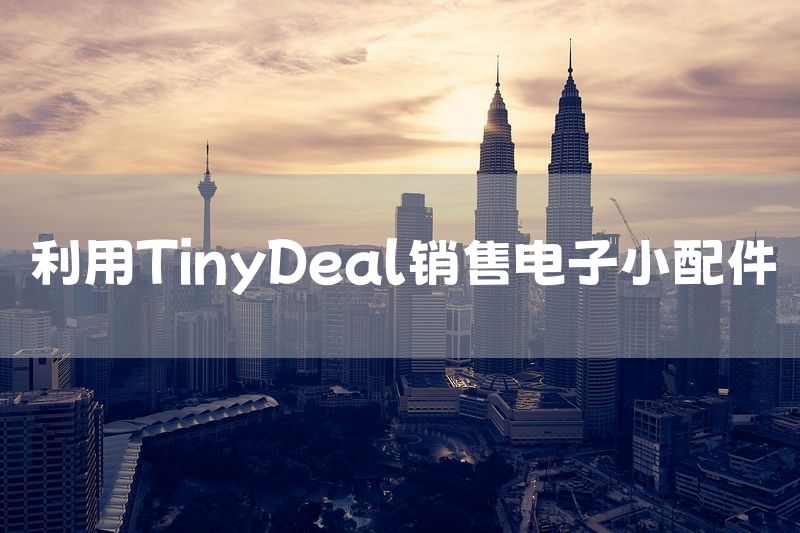 利用TinyDeal销售电子小配件