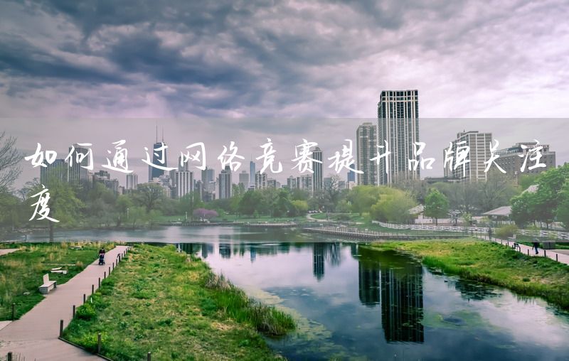 如何通过网络竞赛提升品牌关注度