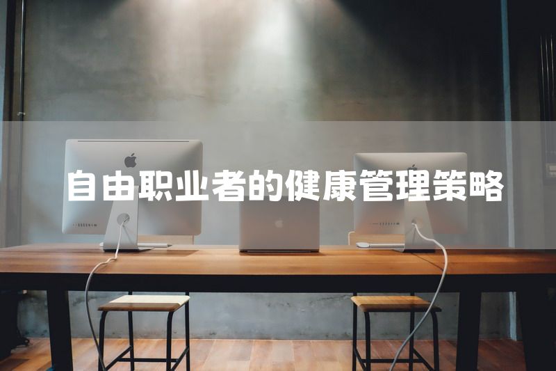 自由职业者的健康管理策略