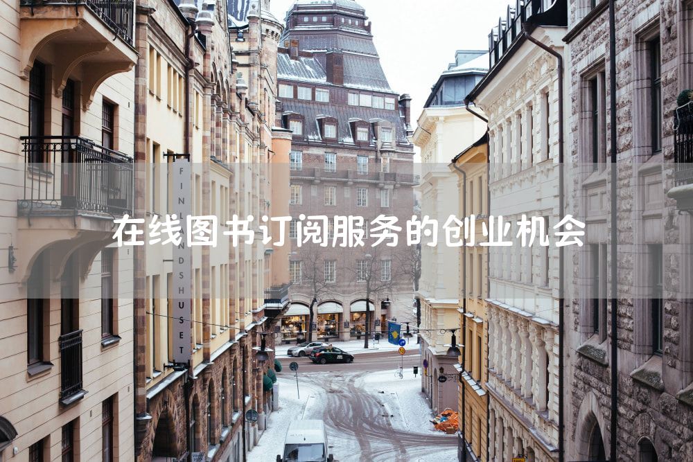 在线图书订阅服务的创业机会