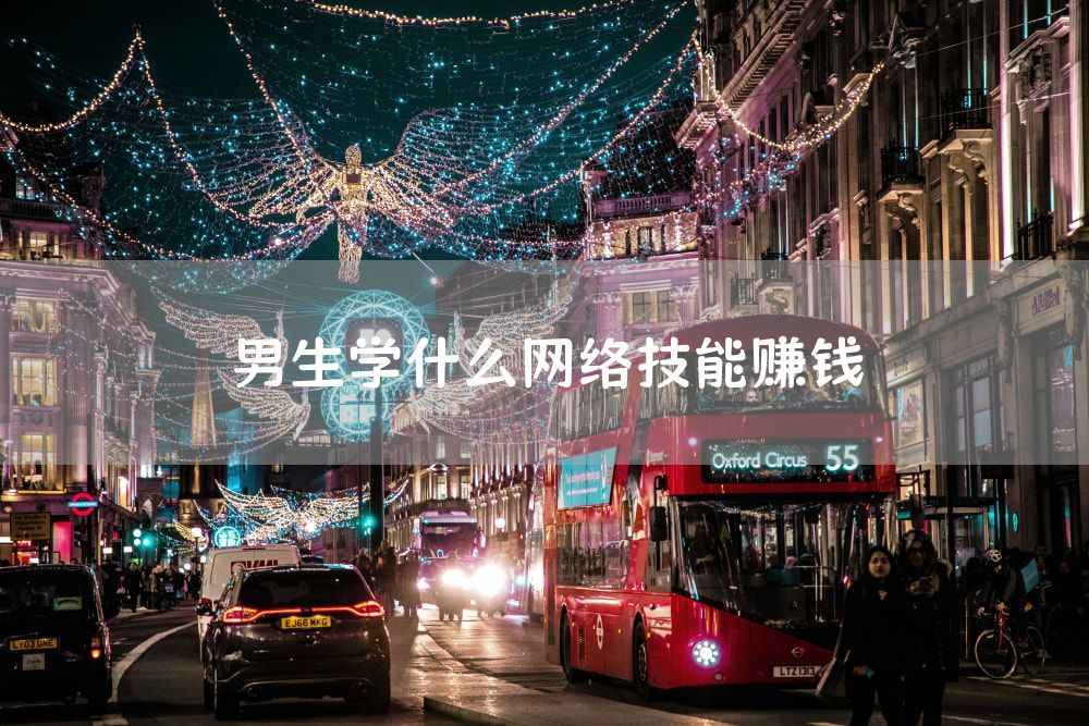男生学什么网络技能赚钱