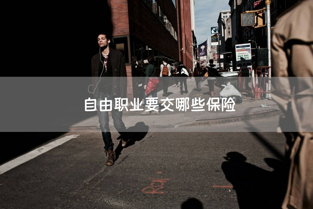 自由职业要交哪些保险