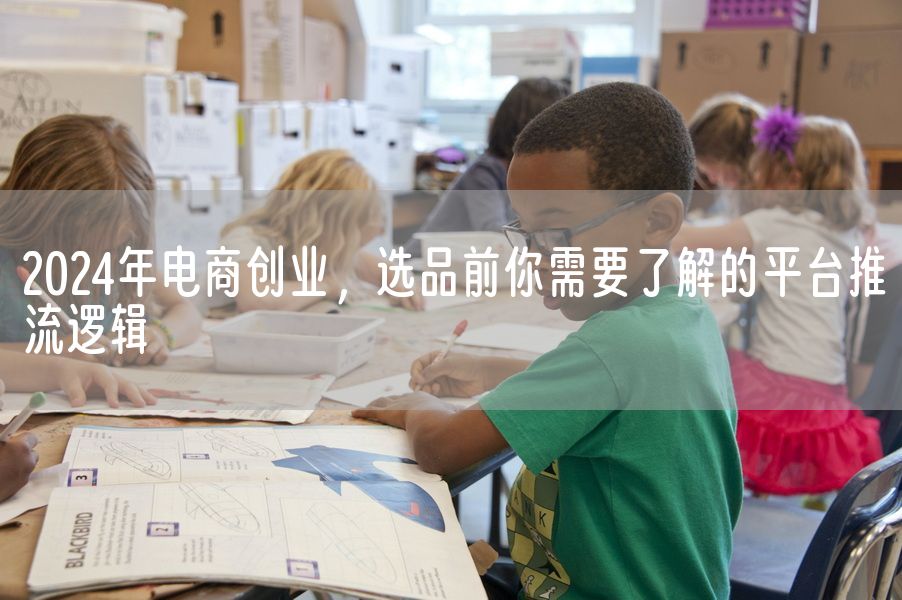 2024年电商创业，选品前你需要了解的平台推流逻辑
