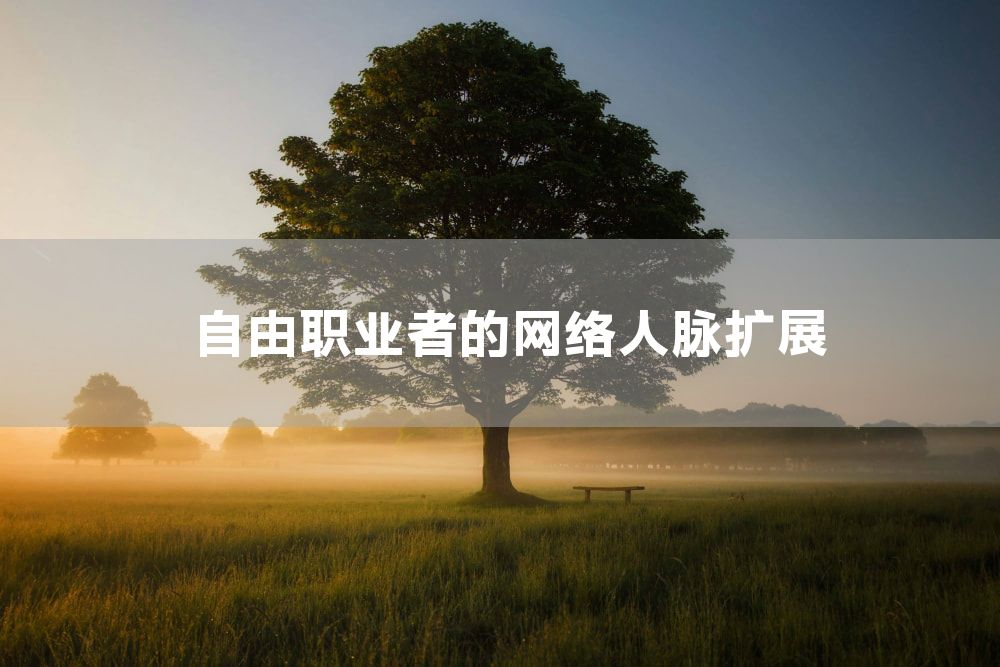 自由职业者的网络人脉扩展