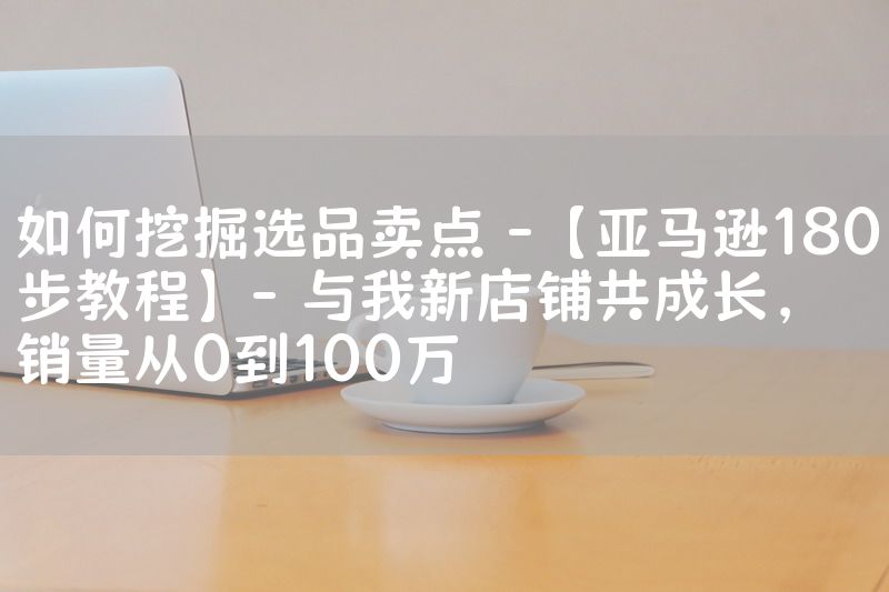 如何挖掘选品卖点 -【亚马逊180步教程】- 与我新店铺共成长，销量从0到100万