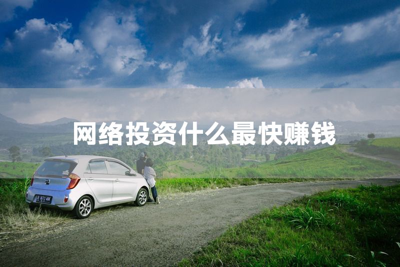 网络投资什么最快赚钱