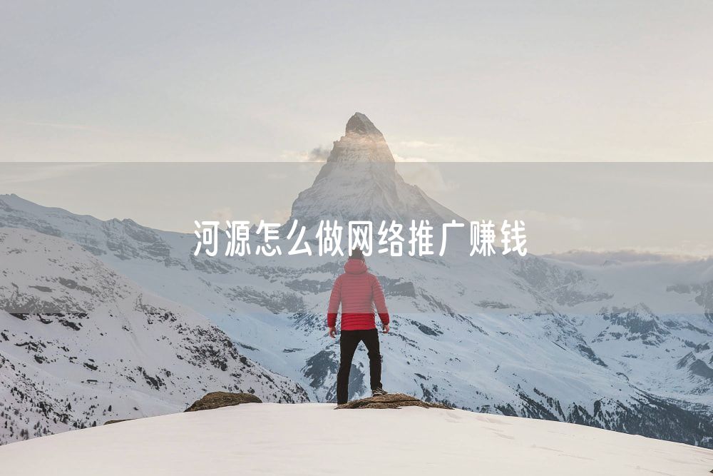河源怎么做网络推广赚钱