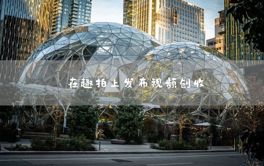 在趣拍上发布视频创收
