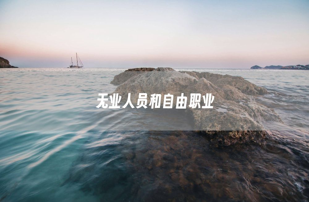 无业人员和自由职业