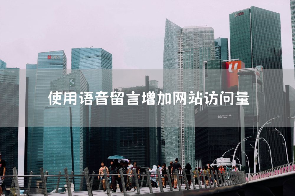 使用语音留言增加网站访问量