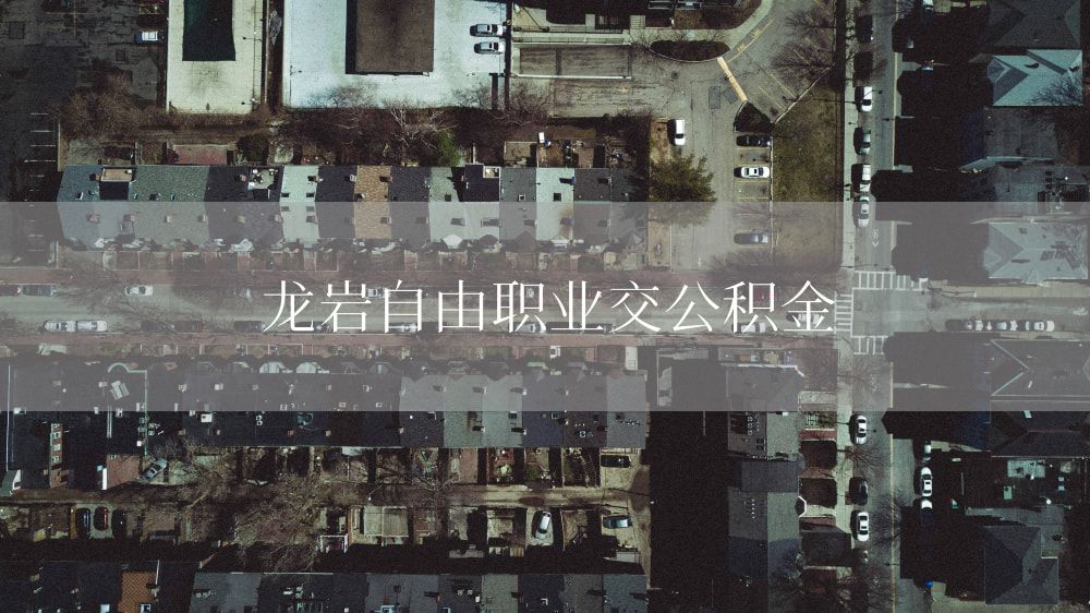 龙岩自由职业交公积金