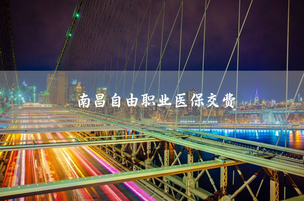 南昌自由职业医保交费