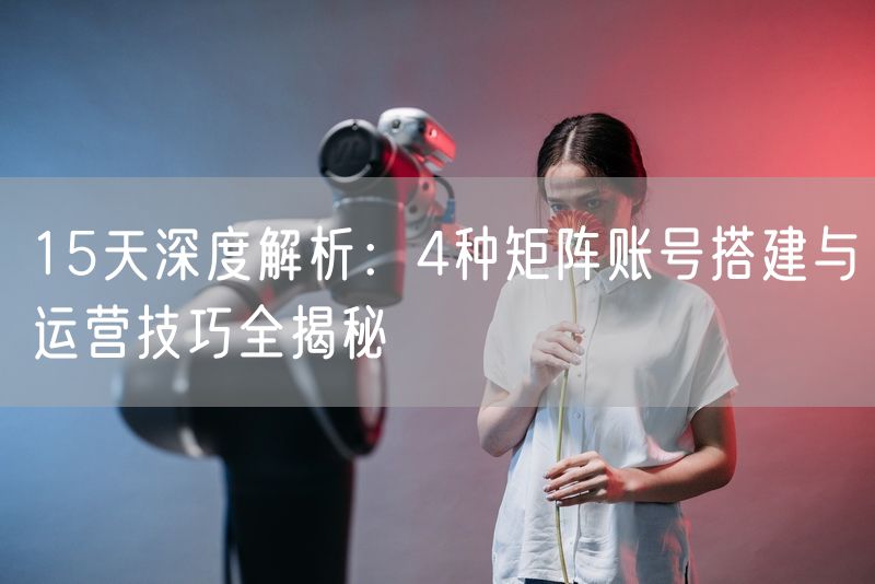 15天深度解析：4种矩阵账号搭建与运营技巧全揭秘