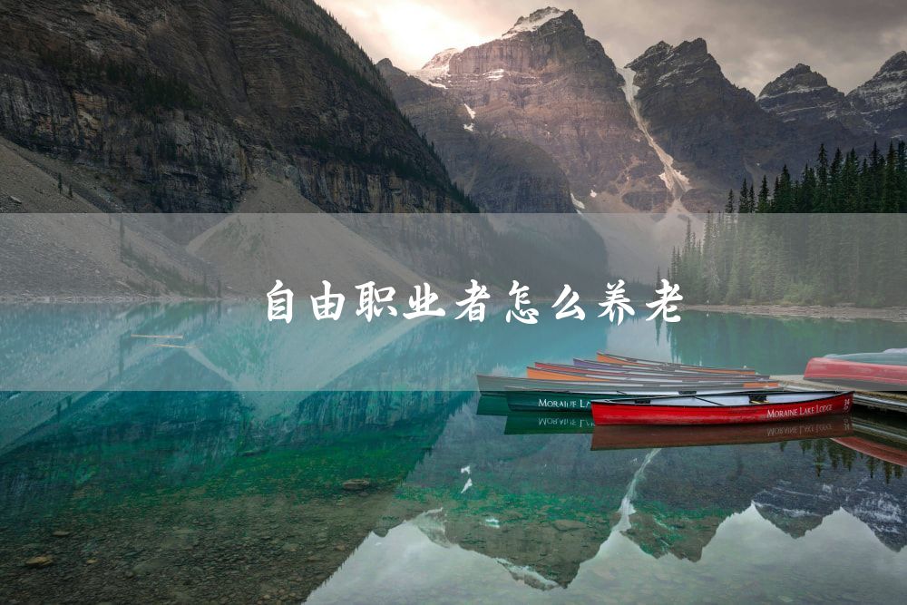 自由职业者怎么养老