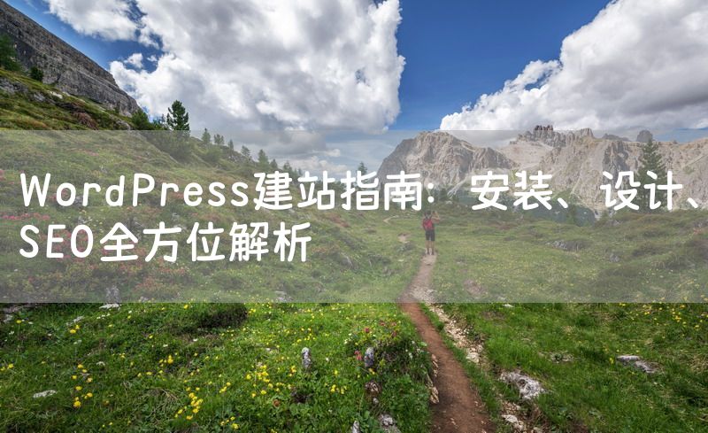 WordPress建站指南：安装、设计、SEO全方位解析