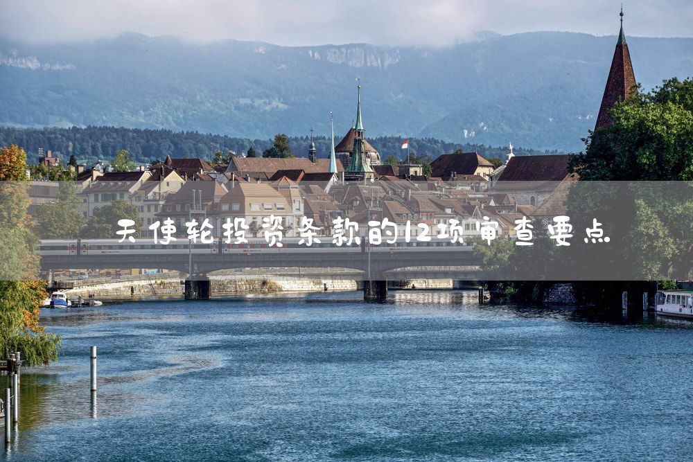 天使轮投资条款的12项审查要点
