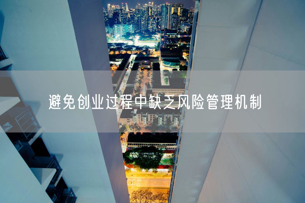 避免创业过程中缺乏风险管理机制