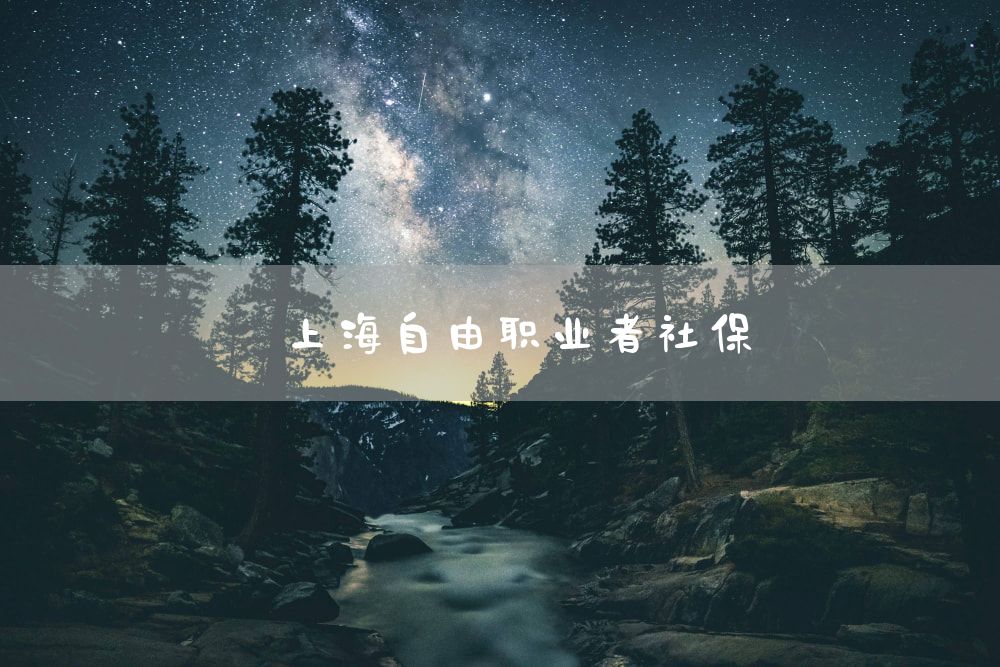 上海自由职业者社保
