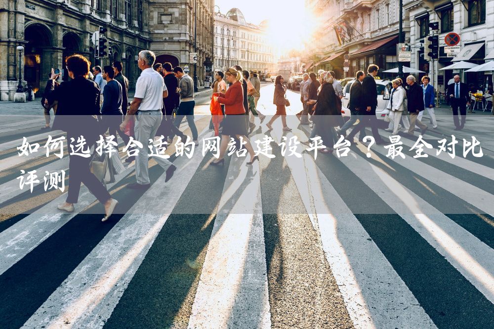 如何选择合适的网站建设平台？最全对比评测