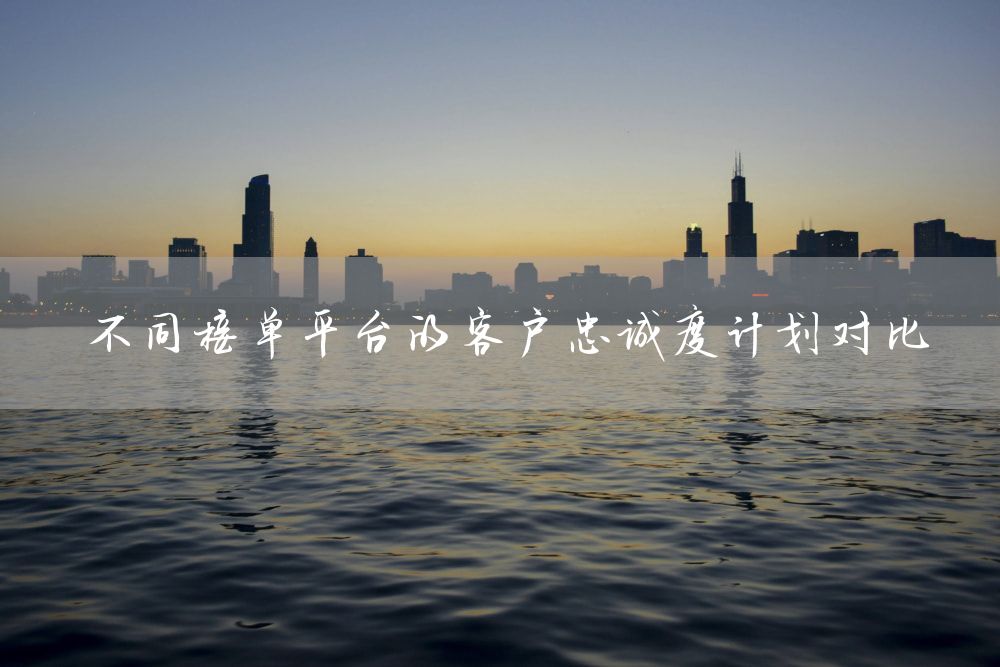 不同接单平台的客户忠诚度计划对比