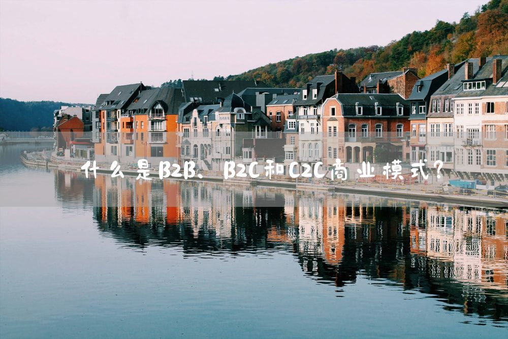 什么是B2B、B2C和C2C商业模式？