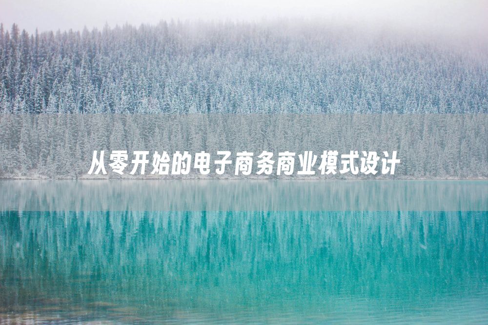 从零开始的电子商务商业模式设计